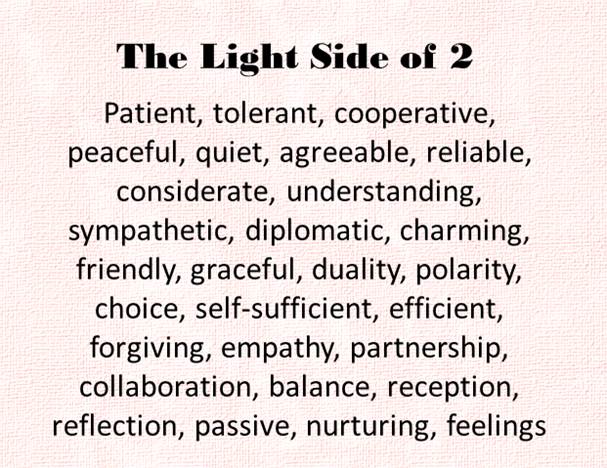 The Ligth Side of the 2