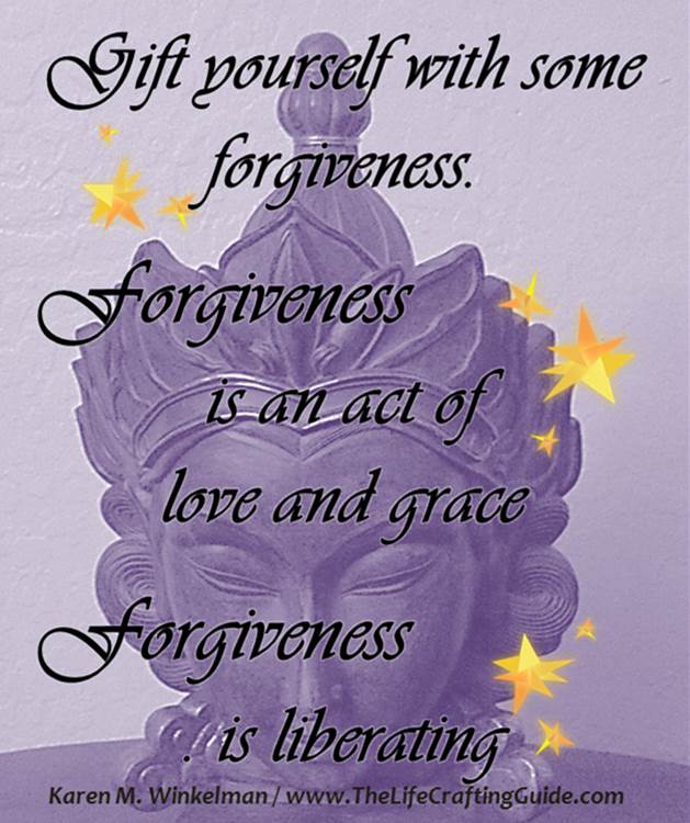 Quan Yin & words of forgiveness