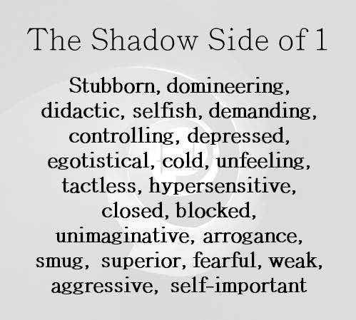 The Shadow Side of the 1 Virbration